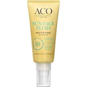 ACO Sun Face Fluid Mattifying SPF50+