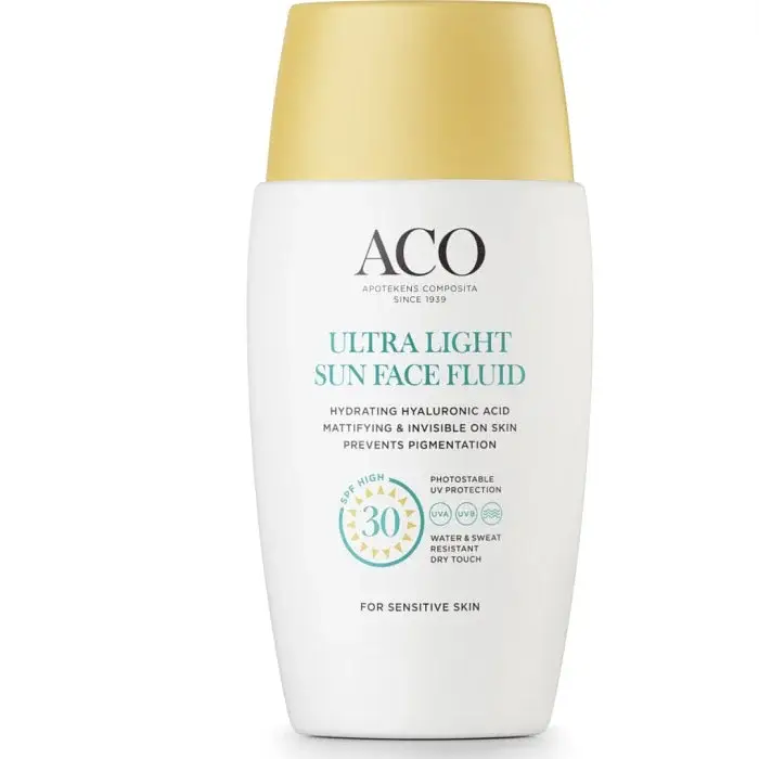 ACO Ultra Light Sun Face Fluid SPF 30