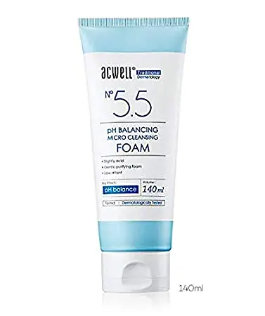 No 5.5 pH Balancing Micro Cleansing Foam