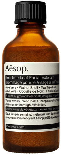 Tea Tree Leaf Facial Exfoliant