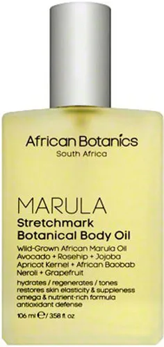 African Botanics Marula Stretchmark Botanical Body Oil