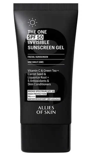 The One SPF 50 Invisible Sunscreen Gel