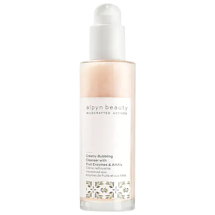 alpyn beauty PlantGenius Creamy Bubbling Cleanser with Fruit Enzymes & AHAs