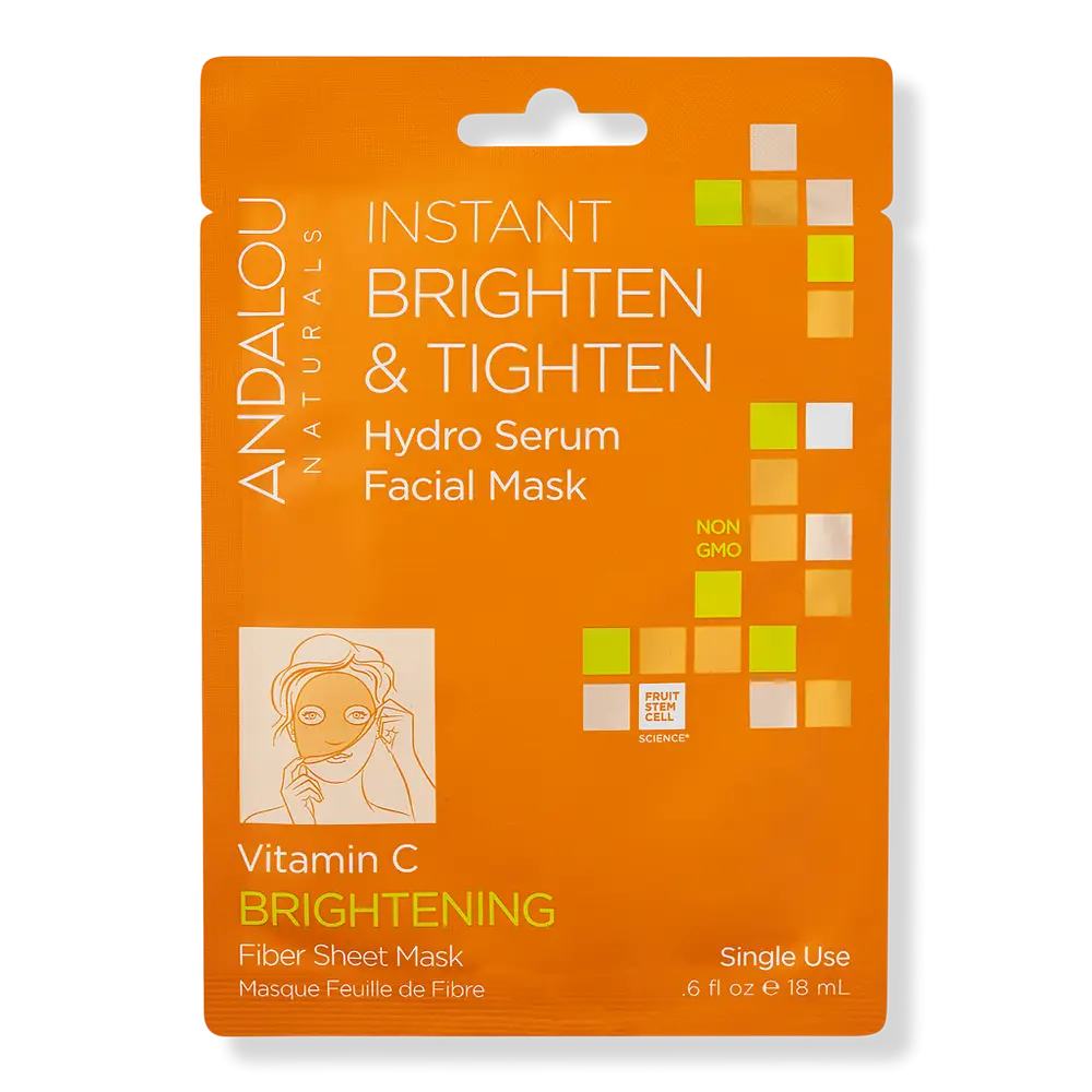 Instant Brighten & Tighten Hydro Serum Facial Mask