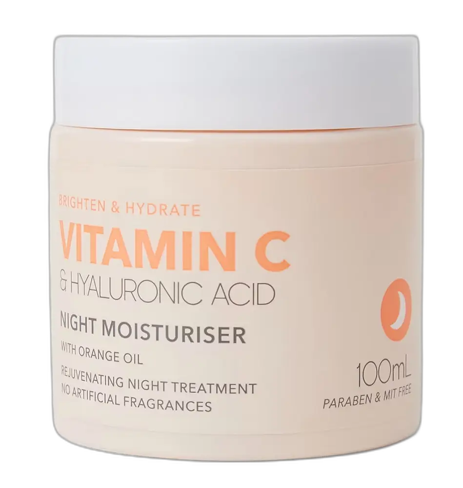 Vitamin C & Hyaluronic Acid Night Moisturiser