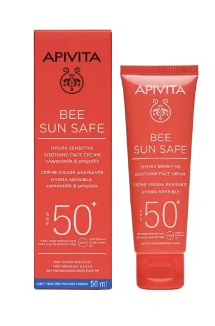 Bee Sun Safe Hydra Sensitive Soothing Face Cream SPF50+