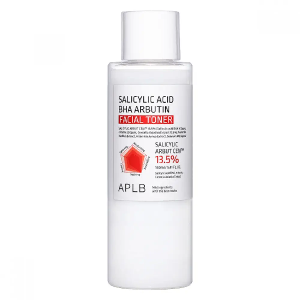 Salicylic Acid BHA Arbutin Facial Toner