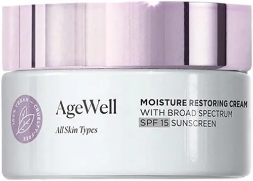 AgeWell Moisture Restoring Cream with Broad Spectrum SPF 15 Sunscreen