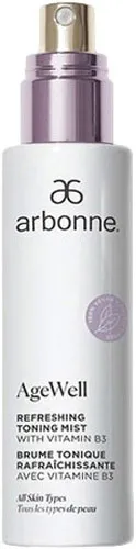 Arbonne AgeWell Refreshing Toning Mist with Vitamin B3