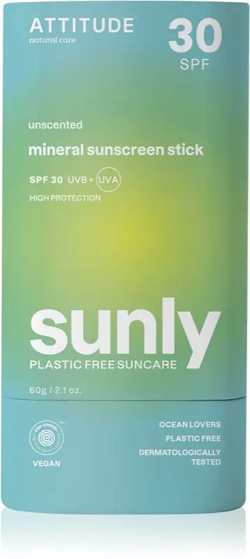 ATTITUDE Sunly Sunscreen Stick SPF 30