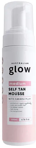 Australian Glow Medium Self Tanning Mousse With Kakadu Plum