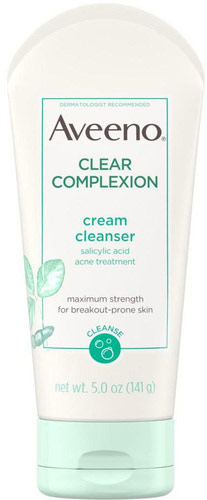 Clear Complexion Cream Face Cleanser With Salicylic Acid