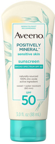 Positively Mineral Sensitive Skin Suncreen Broad Spectrum SPF 50