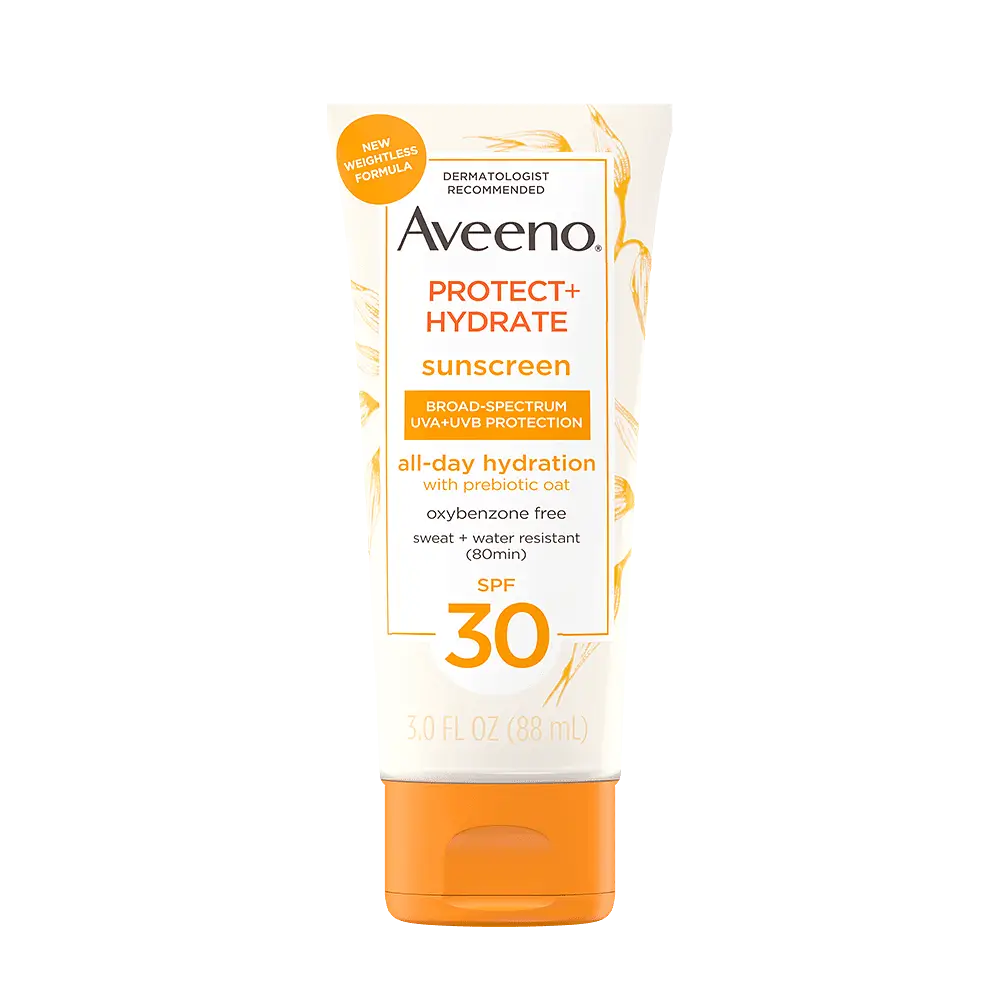 Aveeno Protect + Hydrate Sunscreen Broad Spectrum Body Lotion SPF 30