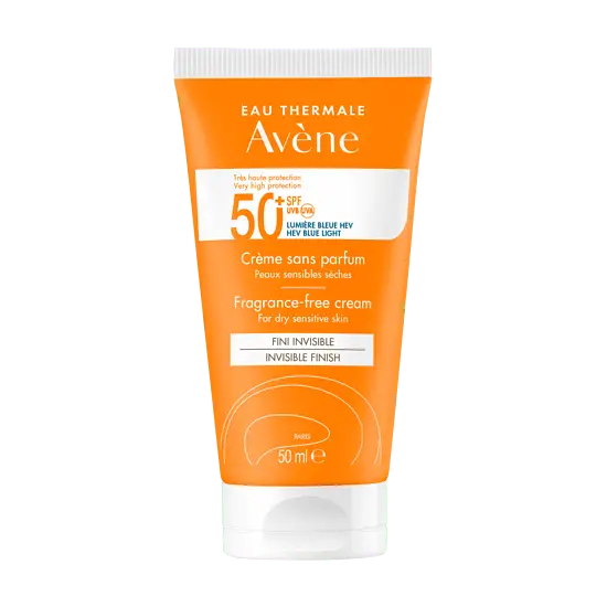 Fragrance-Free Cream Invisible Finish SPF 50+