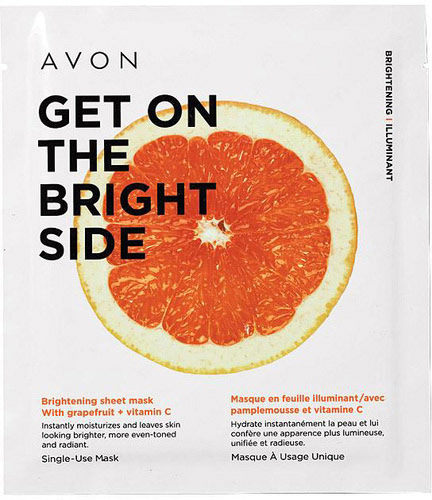 Avon Get On the Bright Side Brightening Sheet Mask