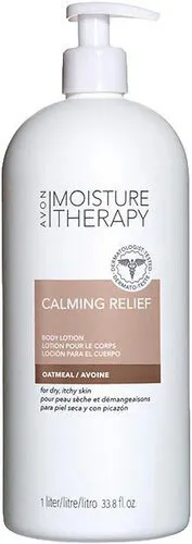 Avon Moisture Therapy Bonus-Size Calming Relief Body Lotion
