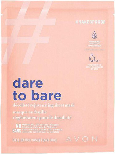 NAKEDPROOF Dare To Bare Decollete Rejuvenating Sheet Mask