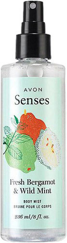 Senses Fresh Bergamot & Wild Mint Body Mist