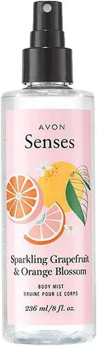 Avon Senses Sparkling Grapefruit & Orange Blossom Body Mist
