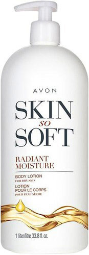 Avon Skin So Soft Bonus-Size Radiant Moisture Body Lotion