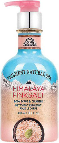 Veilment Natural Spa Himalayan Pink Salt Body Scrub & Cleanser