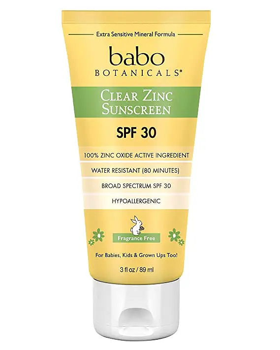 Clear Zinc Sunscreen Lotion Spf 30 - Fragrance Free