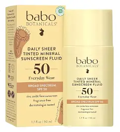 Daily Sheer Tinted Mineral Sunscreen Fluid SPF 50