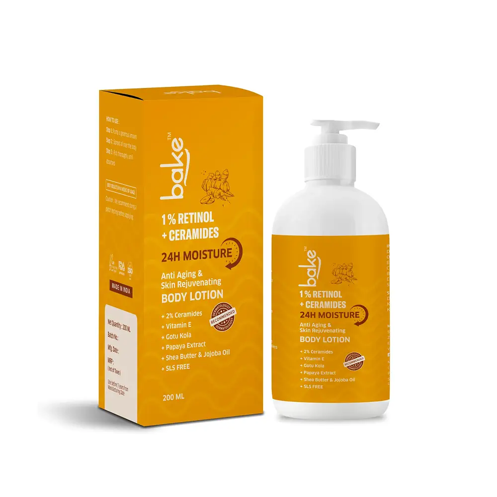 1% Retinol + Ceramides Body Lotion