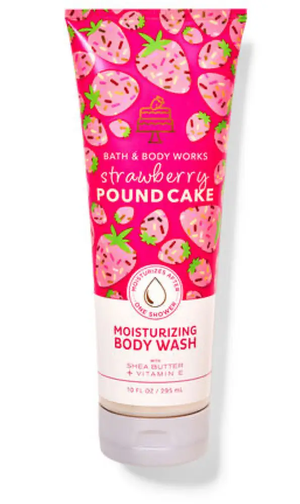 Moisturizing Body Wash Strawberry Pound Cake