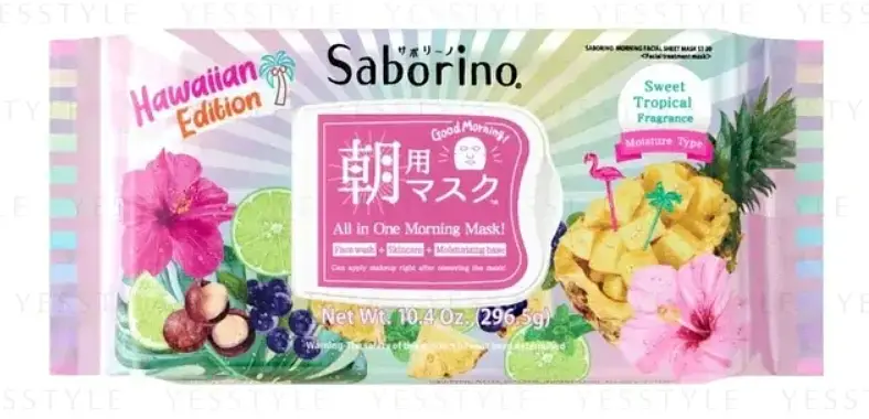 Saborino Morning Mask Hawaiian Edition