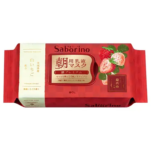 Saborino Morning Mask Rich Strawberry