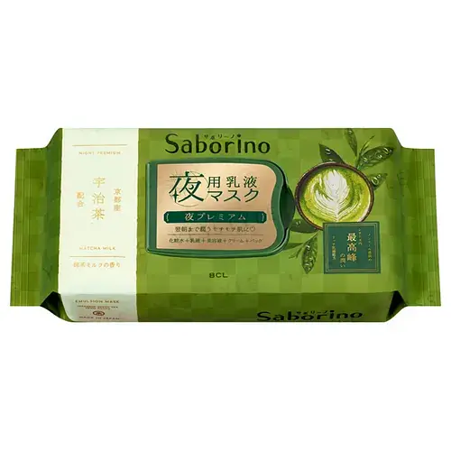 Saborino Night Mask Matcha Milk