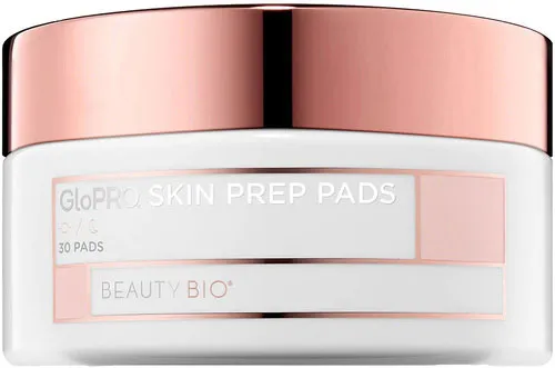 GloPRO Prep Pads Clarifying Skin Cleansing Wipes with Peptides