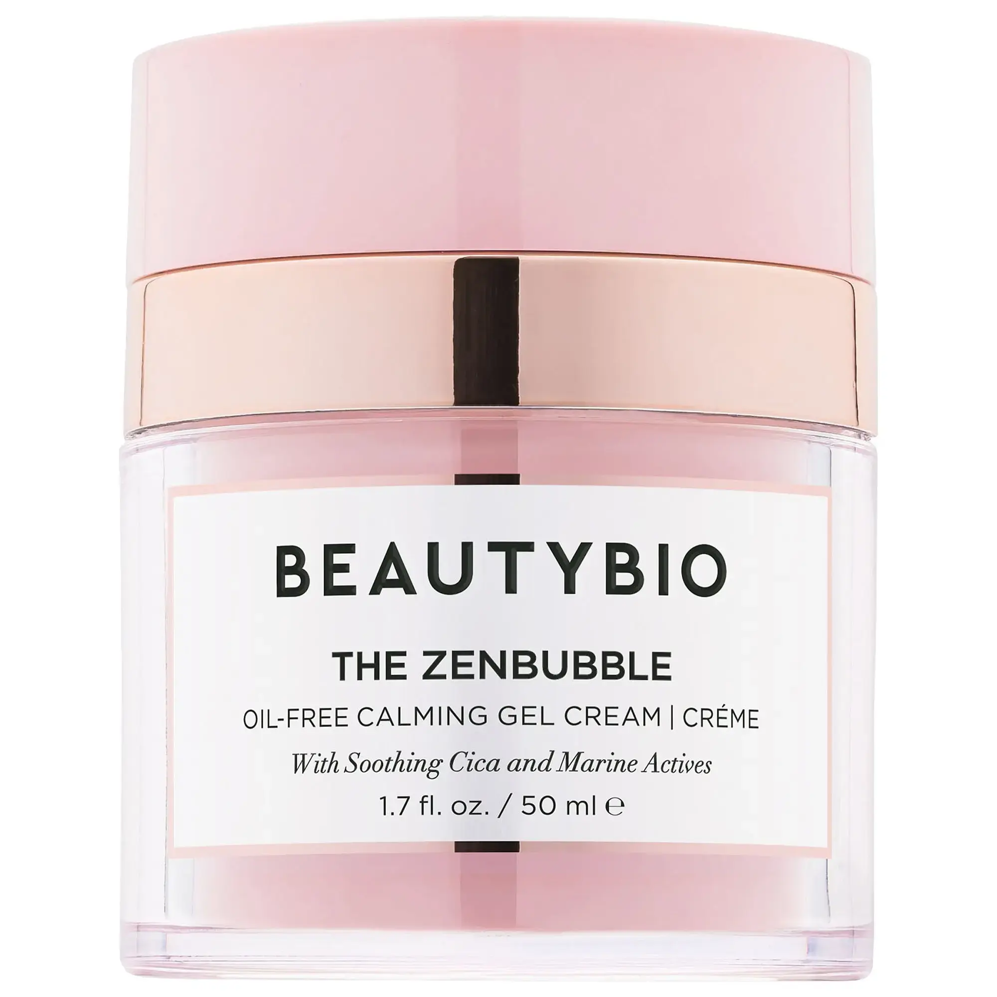 The ZenBubble Oil-Free Calming Gel Cream with Soothing Cica & Marine Actives