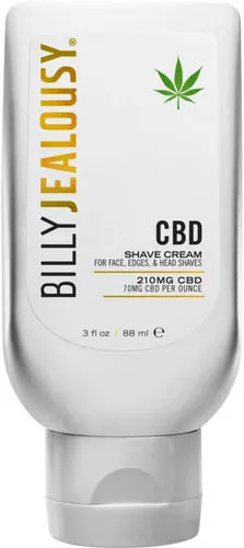 Billy Jealousy CBD 210mg Shave Cream