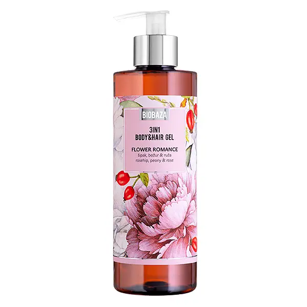 3in1 Shower Gel Flower Romance