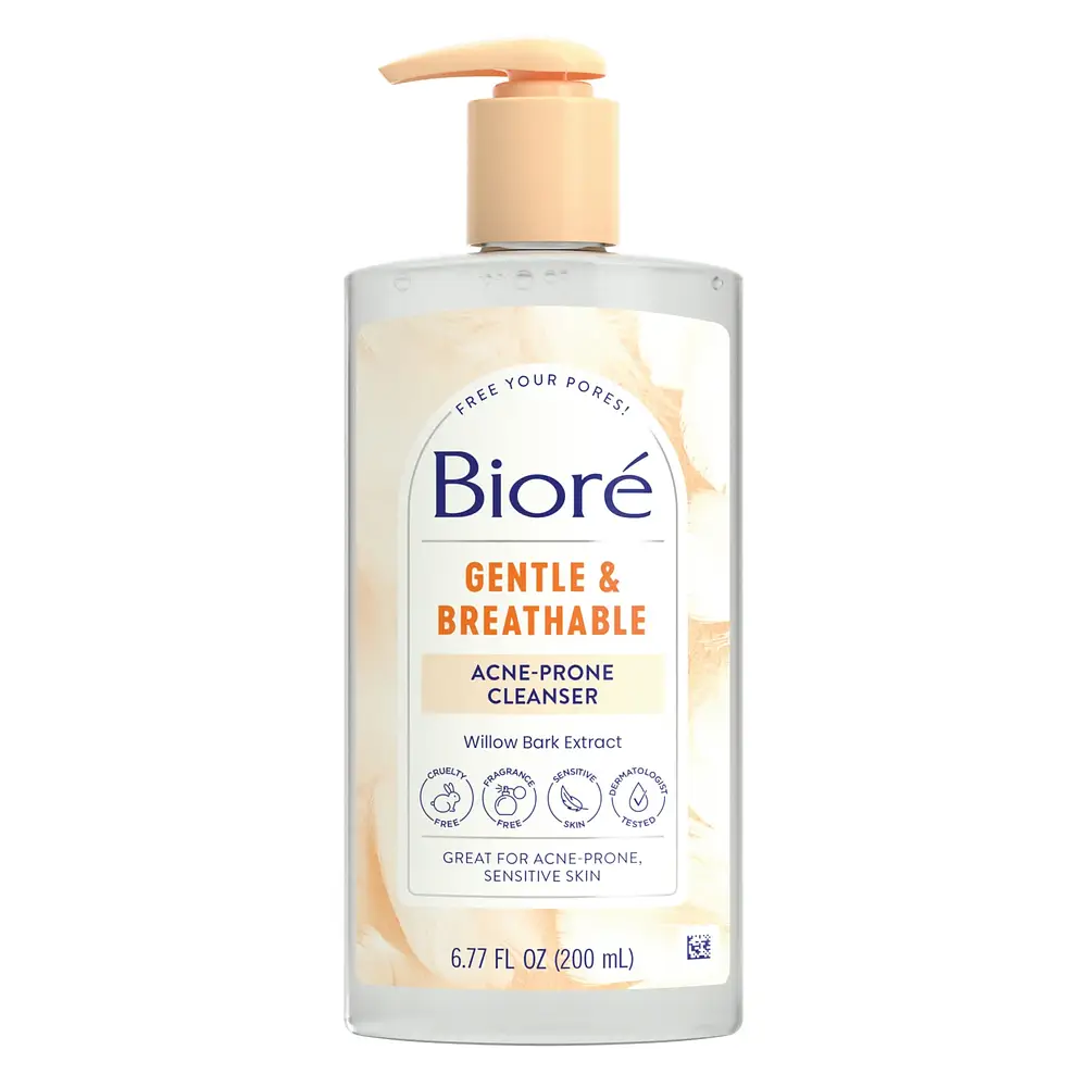Biore Gentle & Breathable Acne-Prone Cleanser