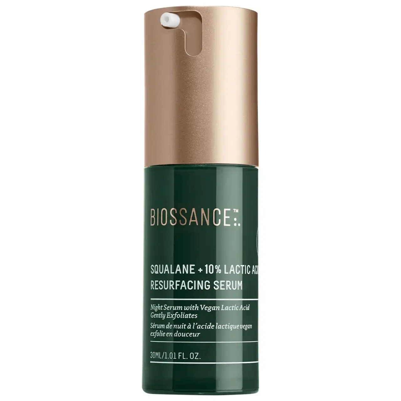 Squalane + 10% Lactic Acid Resurfacing Serum