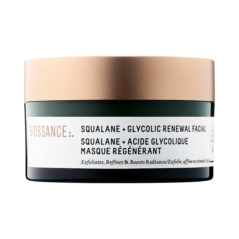 Squalane + Glycolic Renewal Mask