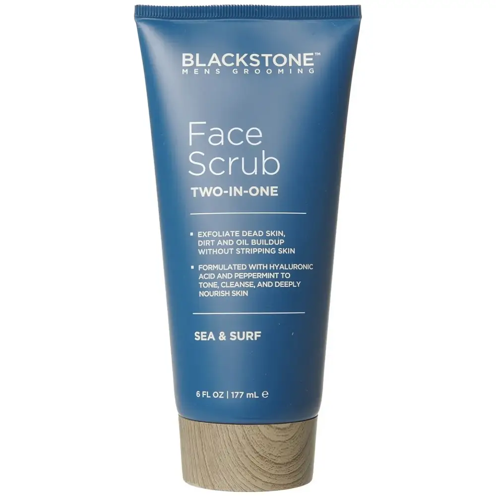 Blackstone Mens Grooming Face Scrub Two-In-One