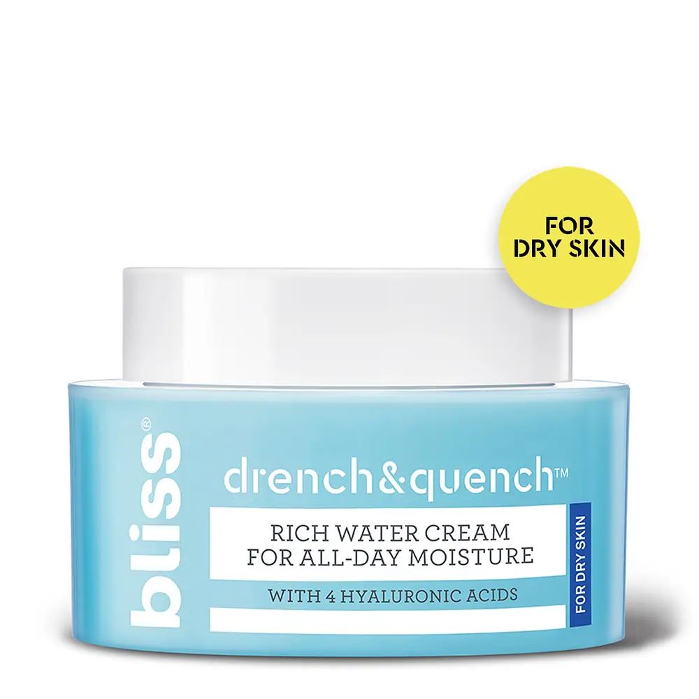 Drench & Quench For Dry Skin Rich Water Cream For All-Day Moisture