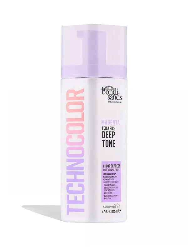 Technocolor 1 Hour Express Self Tanning Foam Magenta