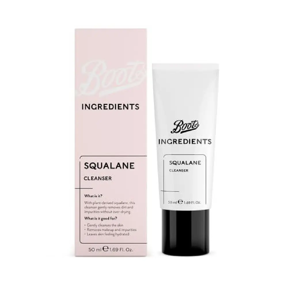 Boots Ingredients Squalane Cleanser