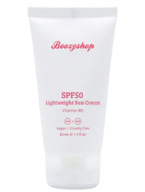 Boozyshop SPF 50 Lightweight Sun Cream