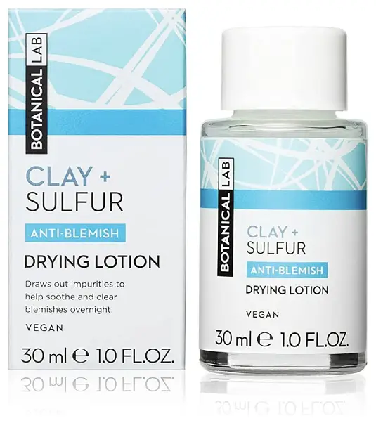 Botanical Lab Clay + Sulfur Anti-Blemish Drying Lotion