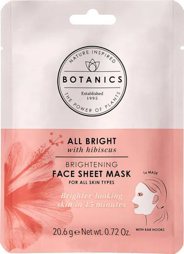 Botanics All Bright Brightening Sheet Mask