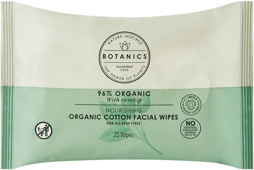 Nourishing Organic Cotton Facial Wipes