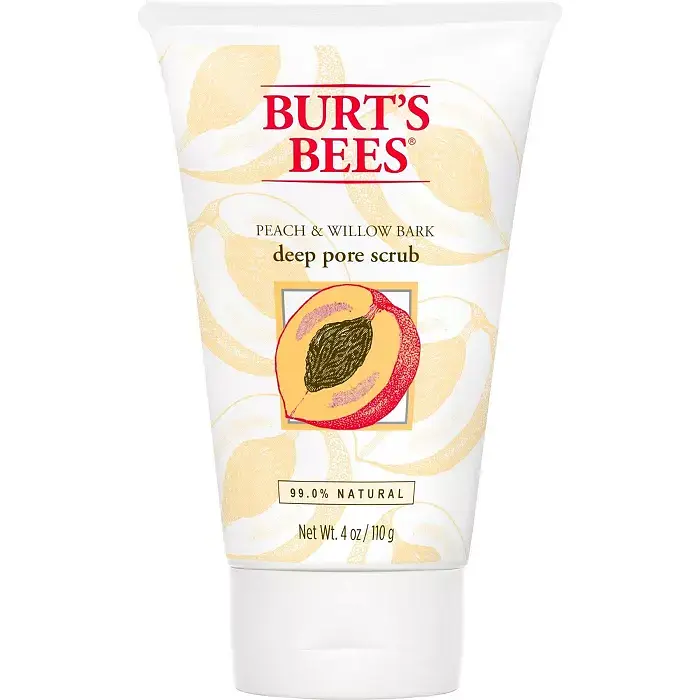 Peach & Willow Bark Deep Pore Exfoliating Facial Scrub