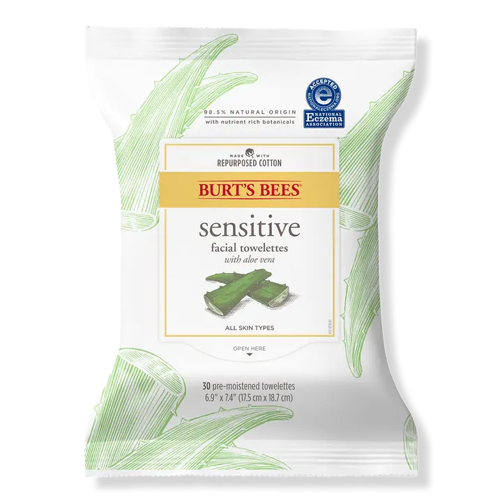 Sensitive Facial Cleanser Towelettes